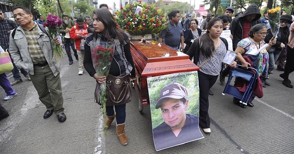 Guerrero is the same state where 43 students were disappeared in 2014.