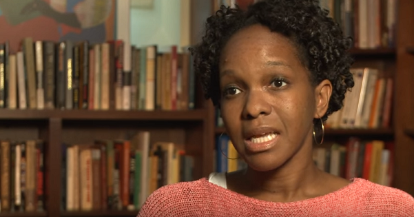 Princeton professor Imani Perry speaks in an interview on Youtube.