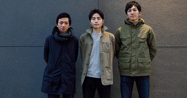 Kosuke Araki, Noriaki Maetani and Akira Muraoka.