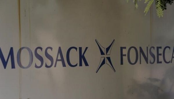 A Mossack Fonseca law firm logo is pictured in Panama City April 3, 2016.