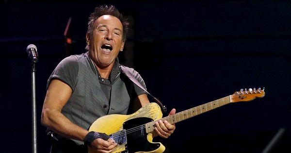 Bruce Springsteen performs during The River Tour at the LA Memorial Sports Arena in Los Angeles, California, in this March 17, 2016 file photo.