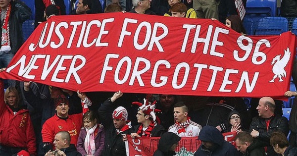 Since the Hillsborough disaster of April 15, 1989, stadiums across the U.K. hold a minute of silence in remembrance of the 96 victims.