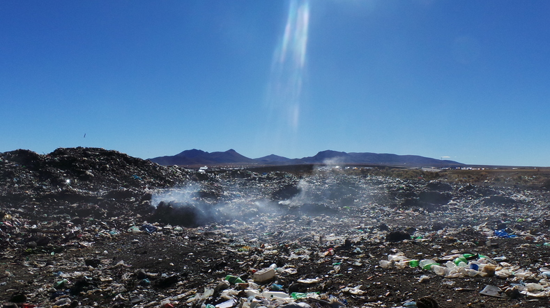 Esteban Quispe says dumping e-waste with regular household waste is bad for the environment.