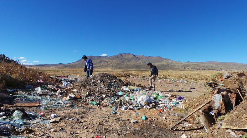 Esteban and Hernan say most people in Bolivia are unaware about the dangers of burning e-waste.