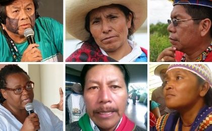 Indigenous activists of Latin America