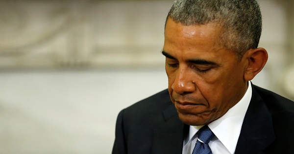 U.S. President Barack Obama photographed inside the White House.