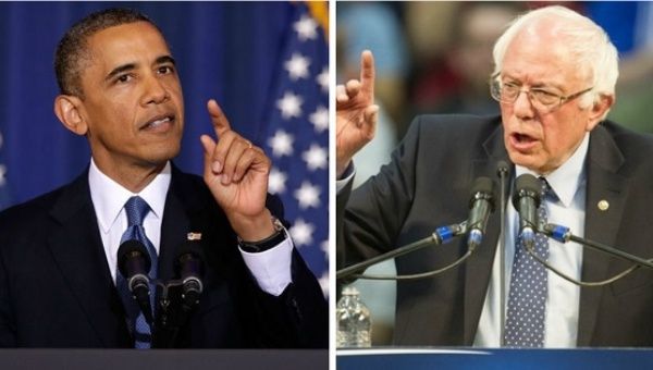 Barack Obama and Bernie Sanders will meet in the White House on Thursday.