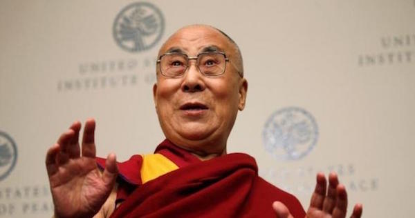 The Dalai Lama speaks at the U.S. Institute of Peace in Washington, D.C., U.S. June 13, 2016.