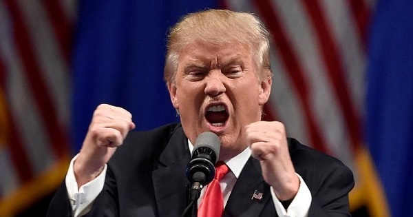 Republican U.S. presidential candidate Donald Trump speaks at a campaign rally in Las Vegas, June 18, 2016.