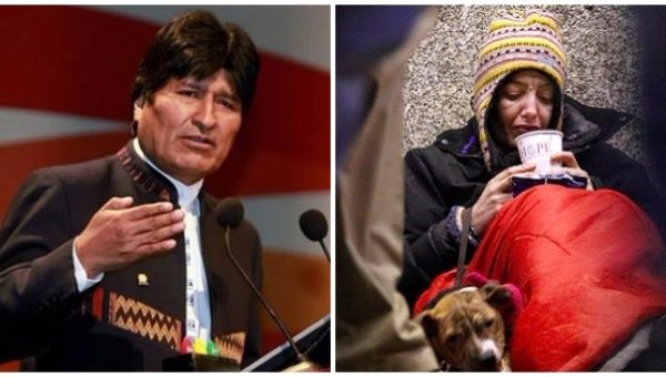 President Evo Morales has described the Brexit as a 