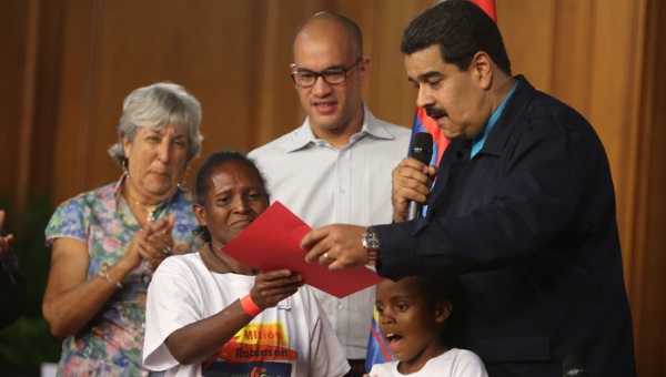 Venezuel's President Maduro celebrates the 13th anniversary of the social program known as “Mission Robinson.