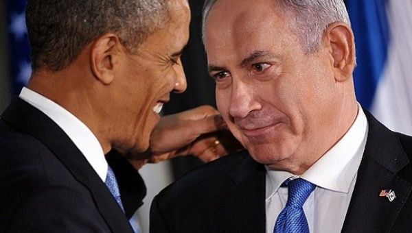 U.S. President Barack Obama and Israeli Prime Minister Benjamin Netanyahu in 2013