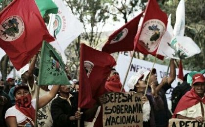 Brazilian social movements and unions launched a three-day national action on Sept. 5, 2016 to demand rights for landless people.