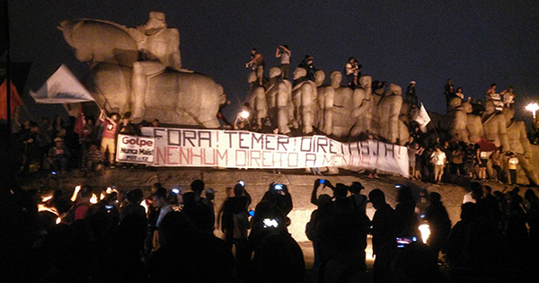 People of Brazil Continue Anti-Temer, Anti-Coup Protests