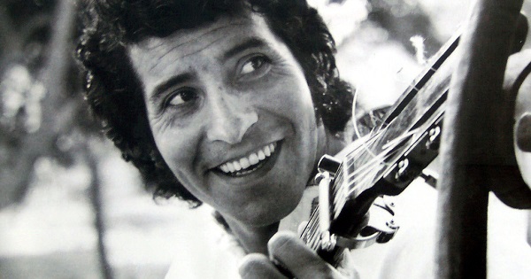 Chilean folk singer Victor Jara