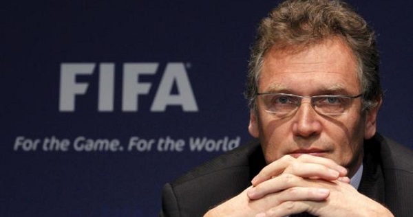 Suspended FIFA Secretary-General Jerome Valcke