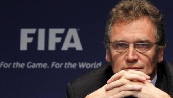 Suspended FIFA Secretary-General Jerome Valcke