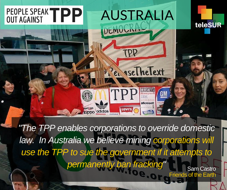 People Affected by the TPP Speak Out