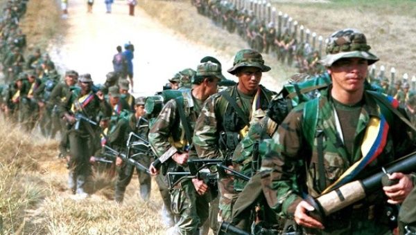 The demilitarized zones are part of the ongoing peace talks between the FARC rebels and the Colombian government. 