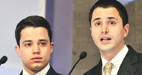 Thomas and Jerome Uribe, the sons of former President Alvaro Uribe, are being investigated for defrauding the state.