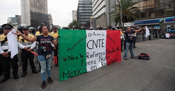 Teachers and supporters will march in Mexico City on July 5 to continue their demands to repeal neoliberal education reform.