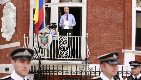 Julian Assange has been living in the Ecuadorean Embassy in London since 2012.