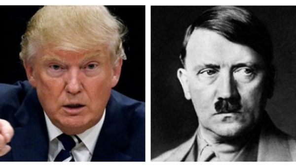 Donald Trump and Adolf Hitler