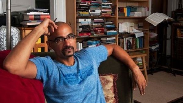Pulitzer Prize-winning author and professor at Massachusetts Institute of Technology Junot Diaz. 