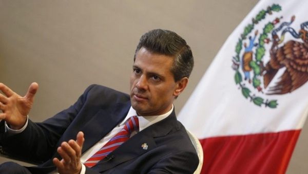 Mexican President Enrique Peña Nieto