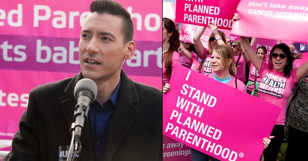 David Daleiden (L) was behind a smear campaign against Planned Parenthood.