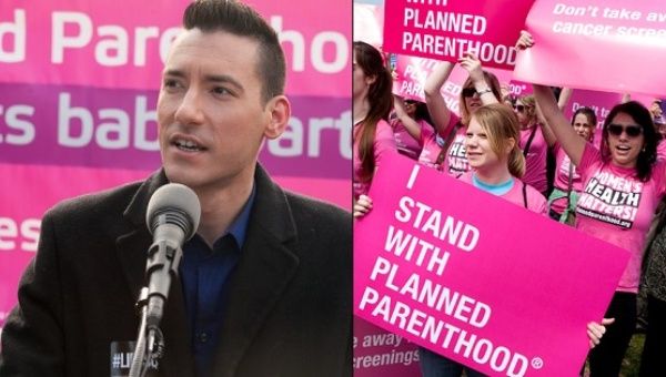 David Daleiden (L) was behind a smear campaign against Planned Parenthood.