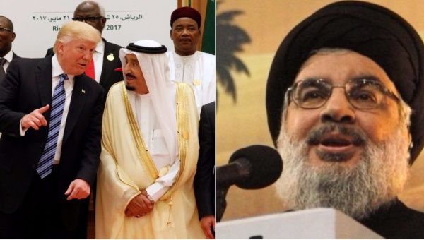 ““Isn’t he the first president to forbid Muslims from eight countries to enter U.S.?” Nasrallah asked.