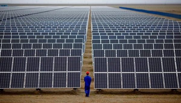 China is now the largest solar energy producer in the world.