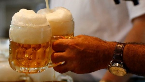 A Uruguayan consumes an average of 7 litres of alcohol per year.