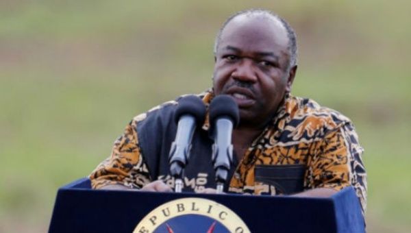 Gabon's President Ali Bongo Ondimba.