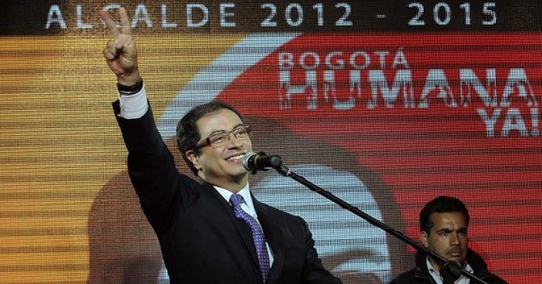 Former Bogota Mayor Gustavo Petro