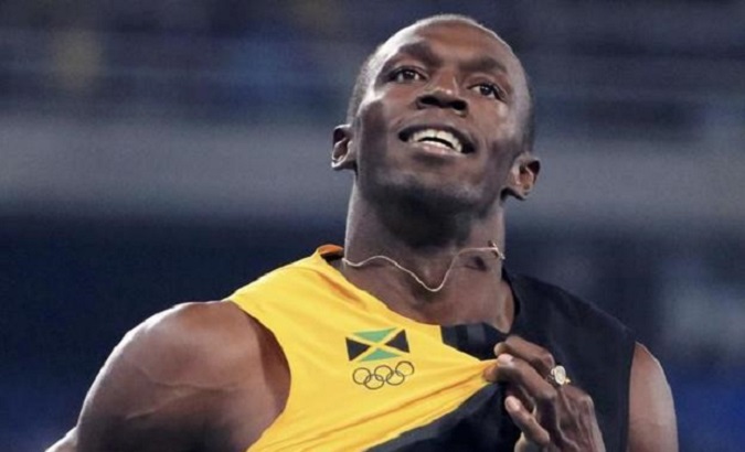 Jamaican superstar sprinter Usain Bolt.