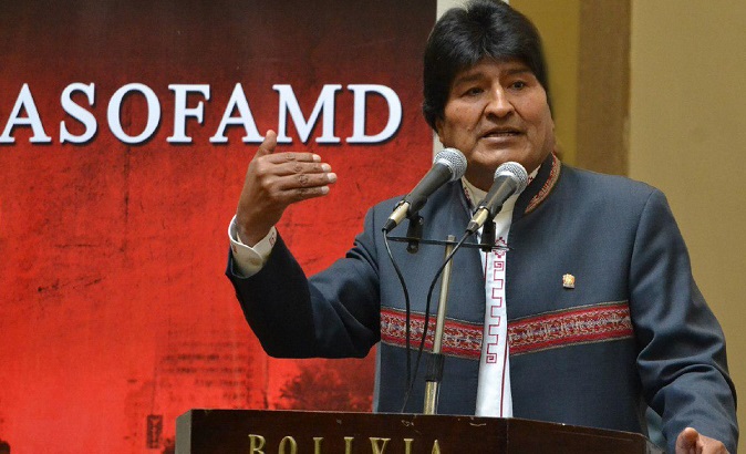 The Bolivian President reiterated his commitment to justice for victims of dictatorships