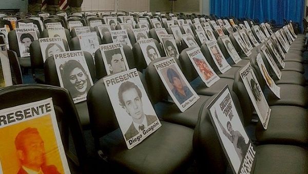 Some of the victims photos displayed in court. 