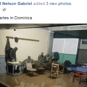 Social media user posts photos from Hurricane Maria.