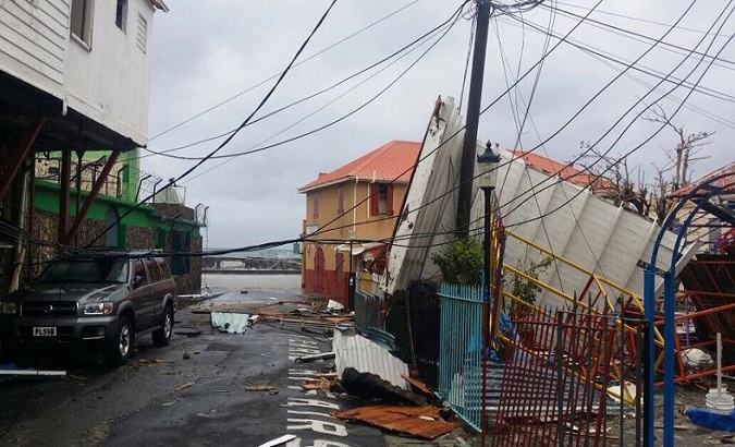 Hurricane Maria's Destructive Path Through the Caribbean