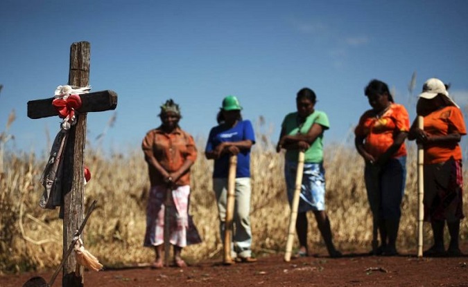 900,000 Indigenous people – who are disproportionately impacted by poverty and other social problems – control about 13 percent of Brazil's territory.