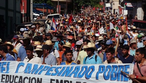 Small campesinos have been badly hit by the weather - Paraguay has one of the biggest campesino populations in South America.