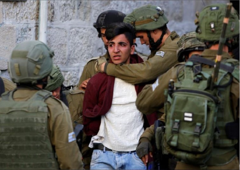 According to authorities, the Palestinian protesters have been controlled by the Israeli forces, while medical reports state at least four have been killed and hundreds injured.