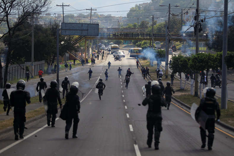 Honduras: Nationwide Protests Meet With More Police Violence ...