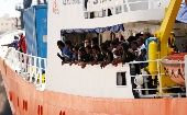 ACNUR pide a los capitanes de barco que continúen sus esfuerzos de rescate en el mar.