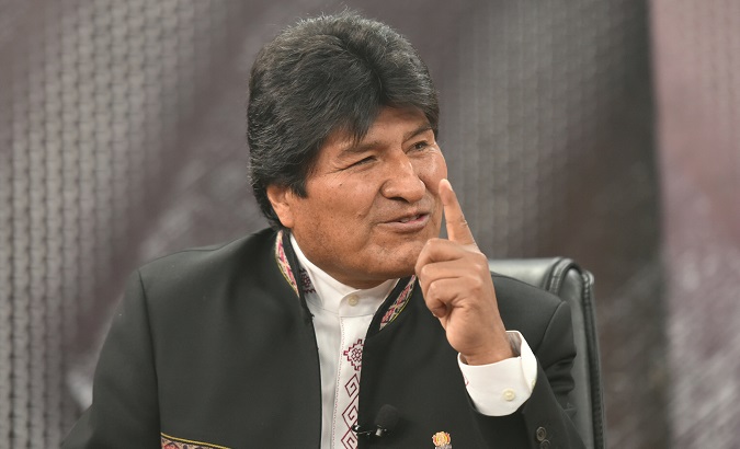 President Evo Morales responded to US Senator Marco Rubio's military intervention threat against Venezuela.