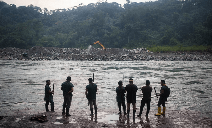Members of the A'i Cofan people began their legal battle against mining in early 2018.