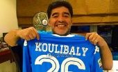 Argentine legend Diego Armando Maradona defends Koulibaly and slash racism.