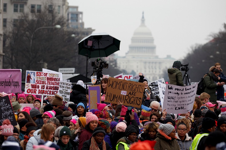 Protesters Descend on Major Cities in 3rd Annual Women's March